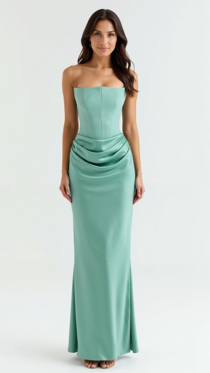 Alice | Women Wedding Guest Column Maxi Dress