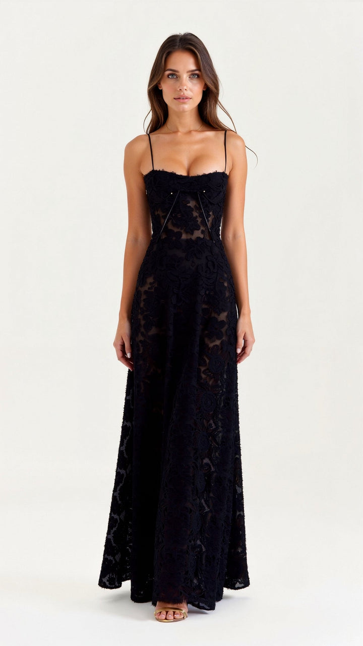 Beatrice | Women Wedding Guest Slip Maxi Dress