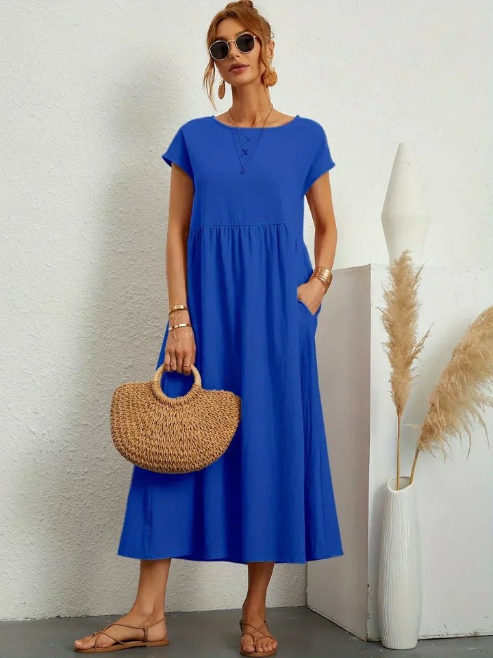 Seraphina | Effortless Elegance Cotton Dress