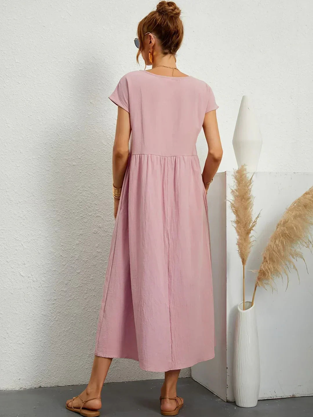 Seraphina | Effortless Elegance Cotton Dress