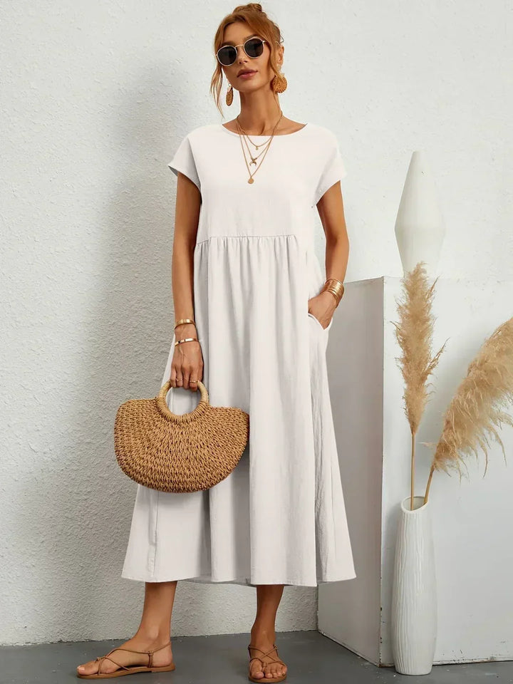 Seraphina | Effortless Elegance Cotton Dress
