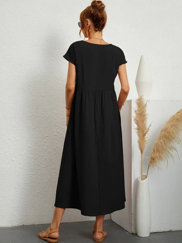 Seraphina | Effortless Elegance Cotton Dress