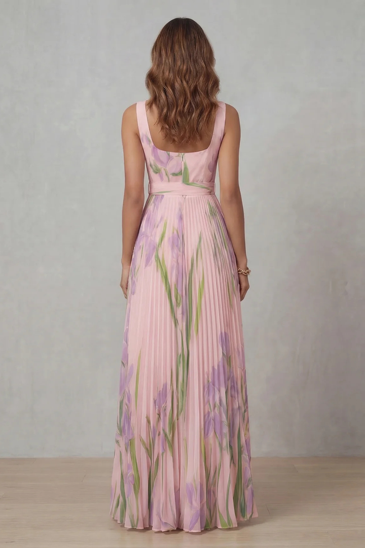 Vivienna – Pleated Maxi Dress